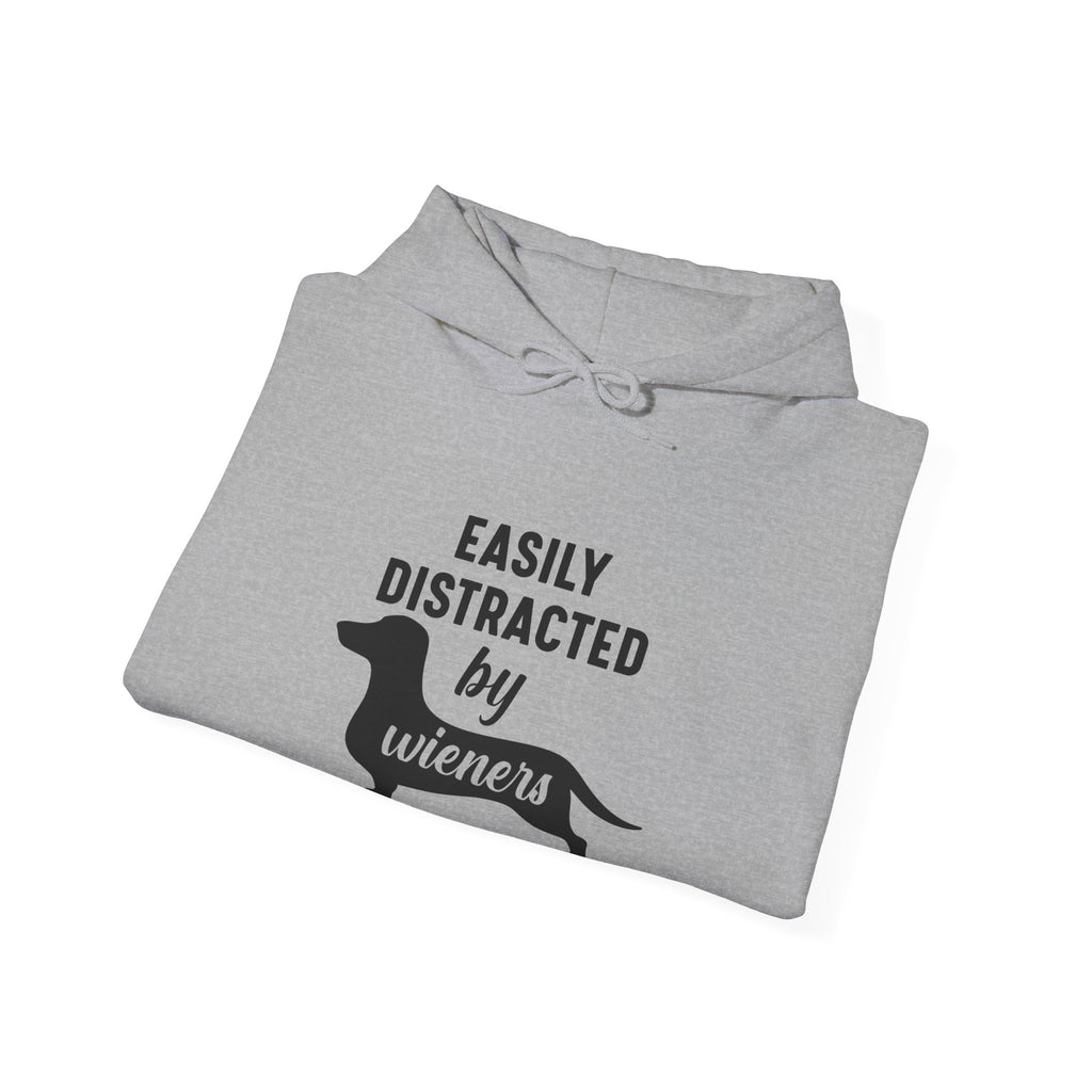Easily Distracted by Wieners (Dachshunds) | Hoodie