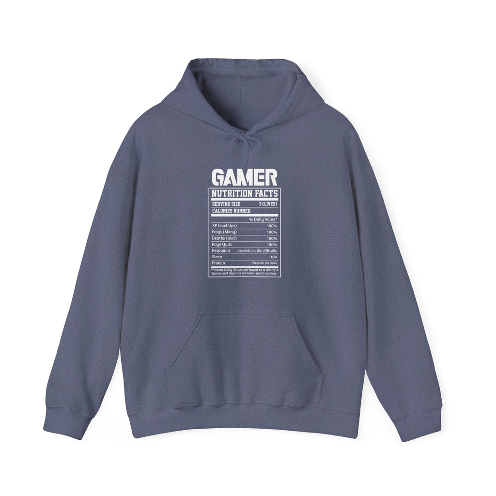Gamer Nutrition Facts | Hoodie