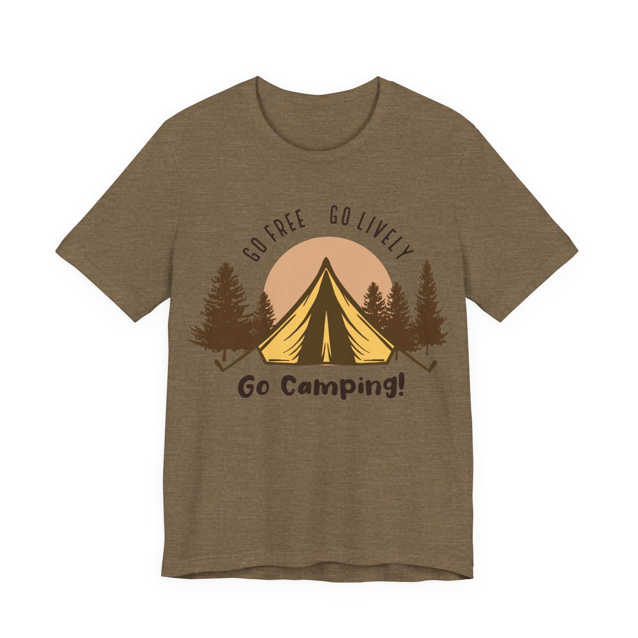Go Free, Go Lively, Go Camping | Tee