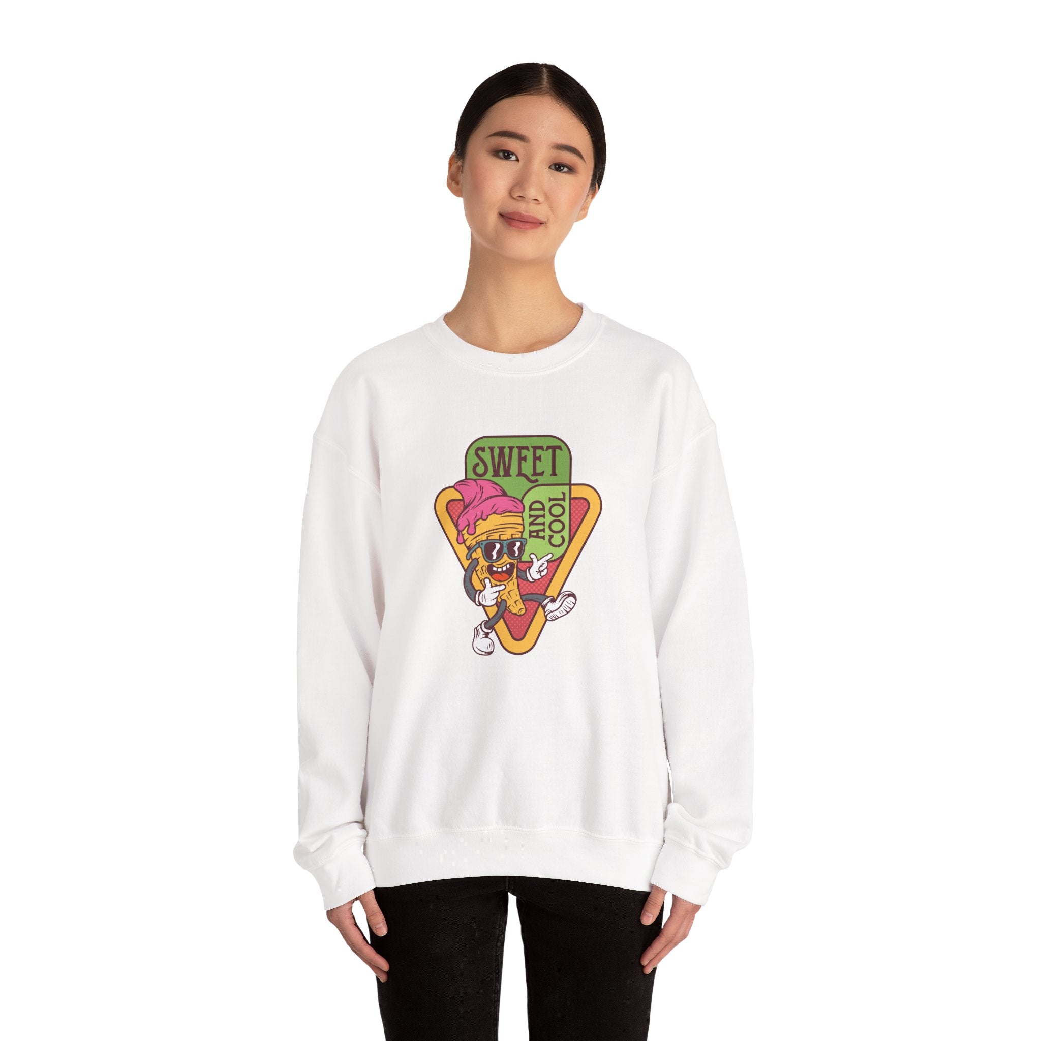 Sweet and Cool Ice Cream | Crewneck Sweatshirt