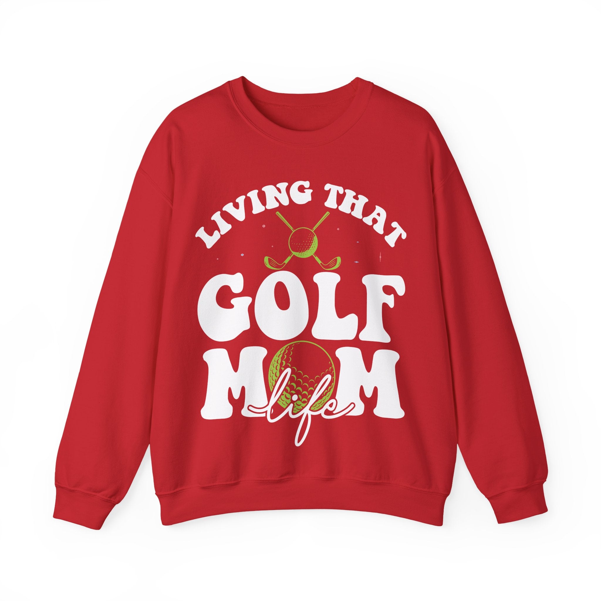 Living That Golf Mom Life | Crewneck Sweatshirt
