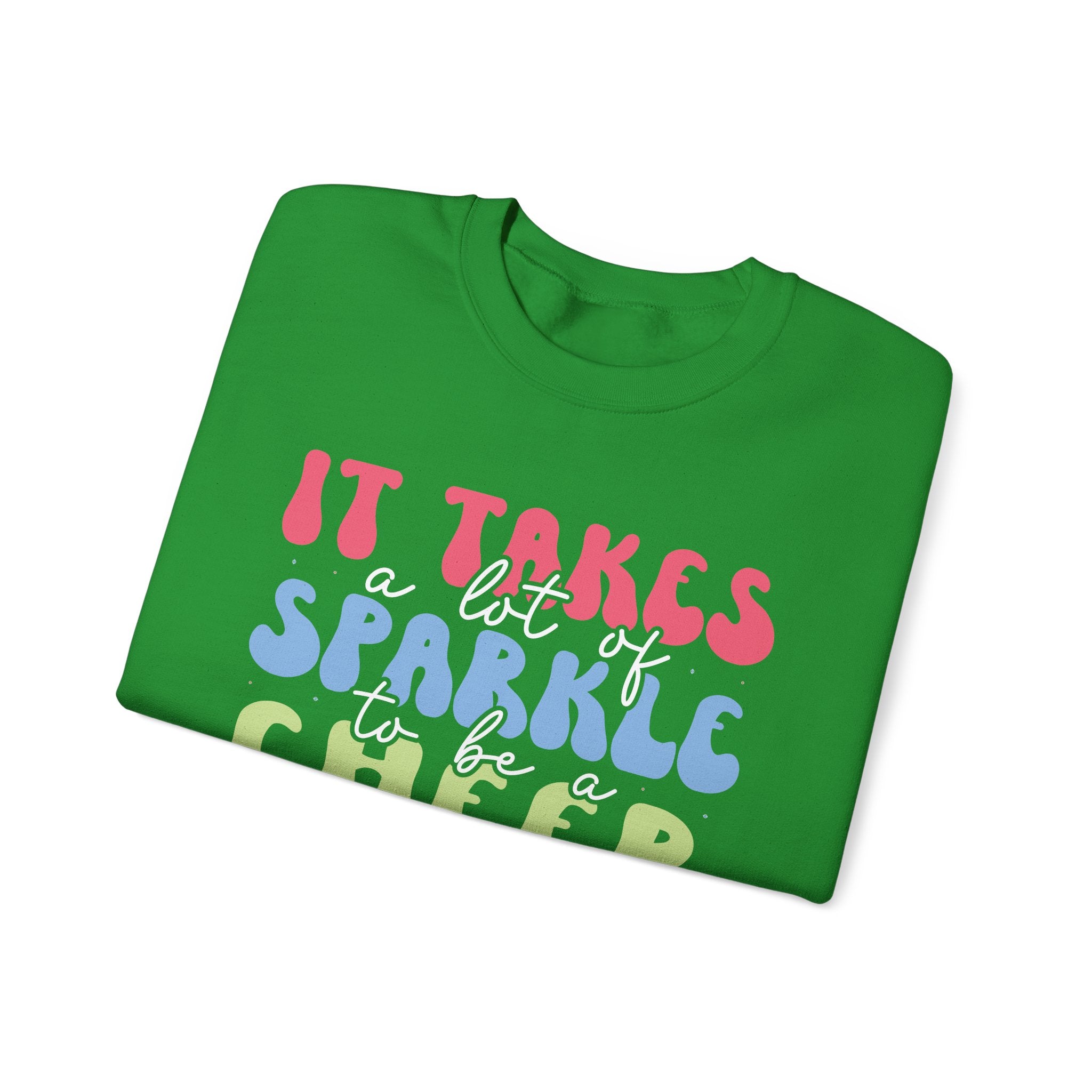 It Takes a Lot of Sparkle to Be a Cheer Mom | Crewneck Sweatshirt