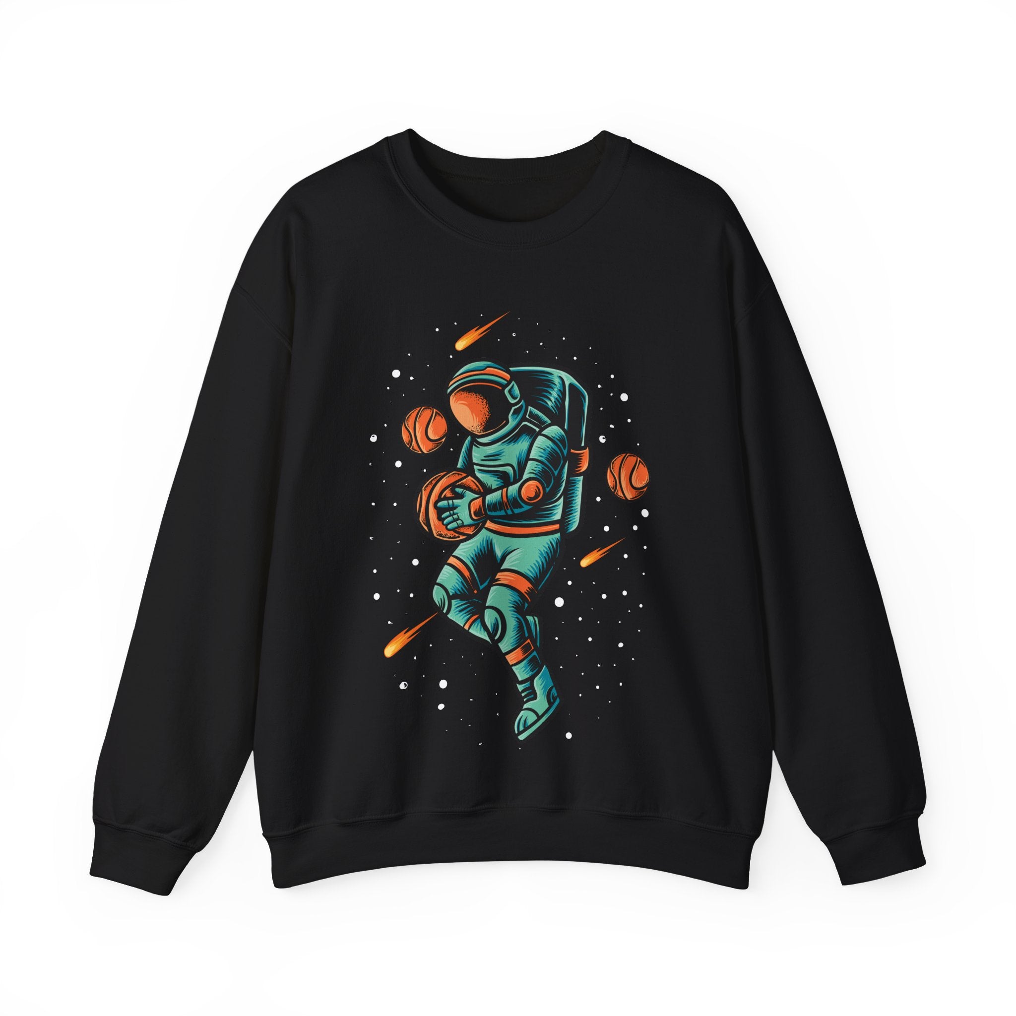 Astronaut Basketball Player | Crewneck Sweatshirt