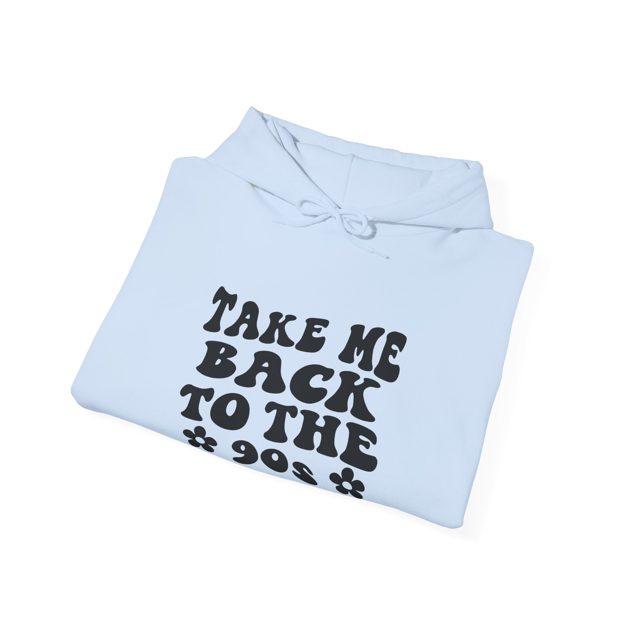 Take Me Back to the 90s in Black | Hoodie