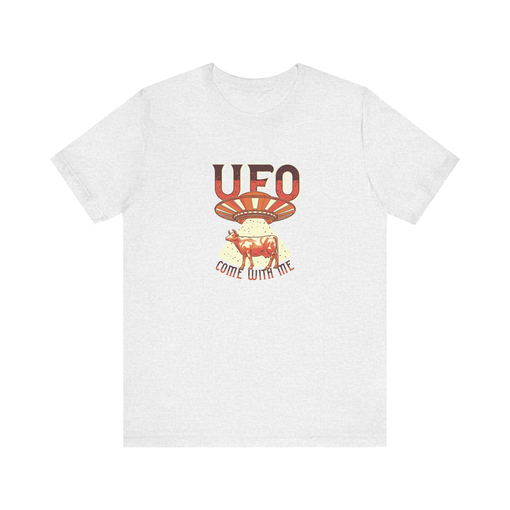 UFO Come With Me Cow | Tee