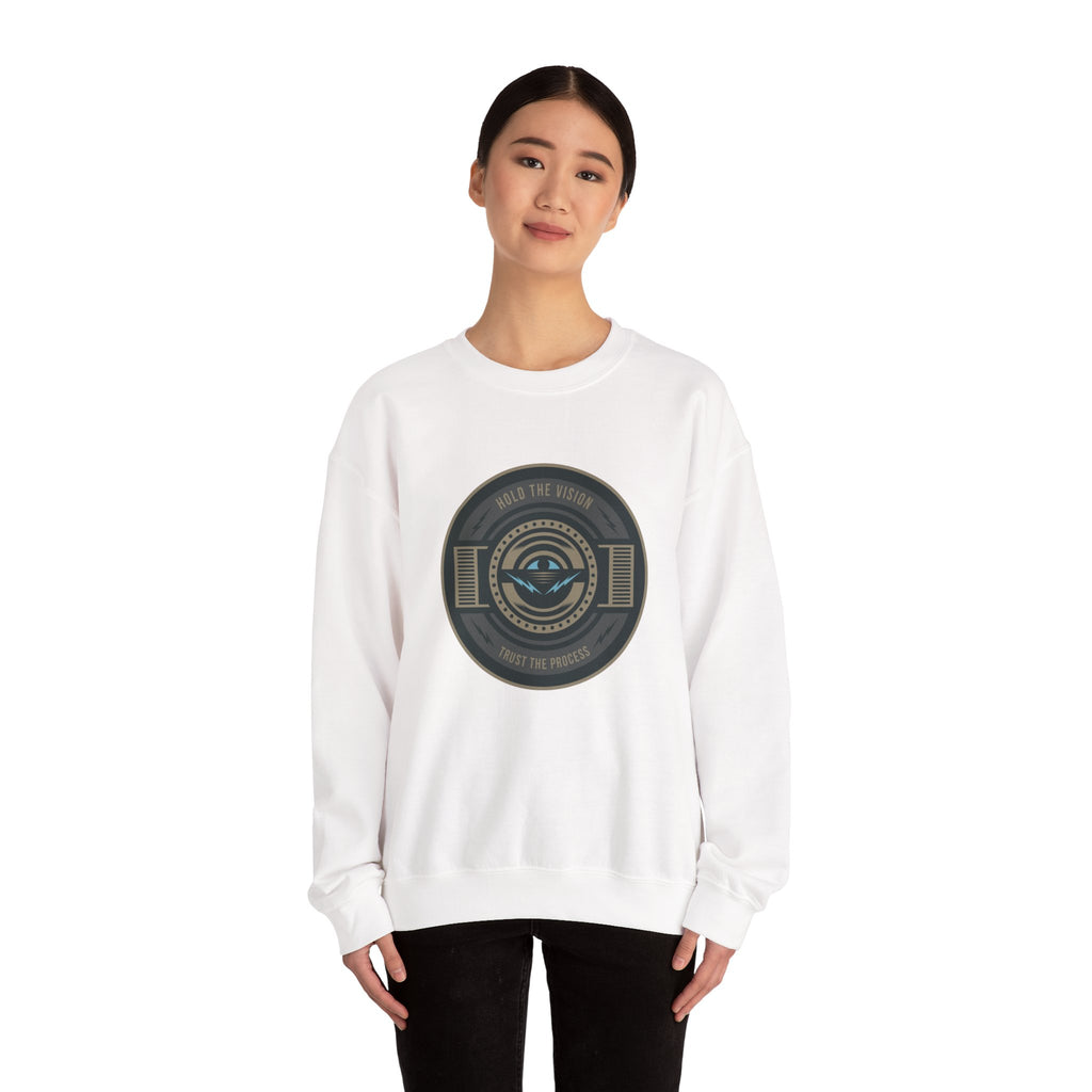 Hold the Vision, Trust the Process | Crewneck Sweatshirt