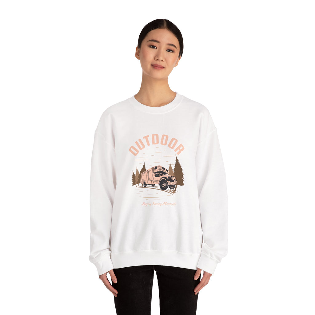Outdoor: Enjoy Every Moment | Crewneck Sweatshirt