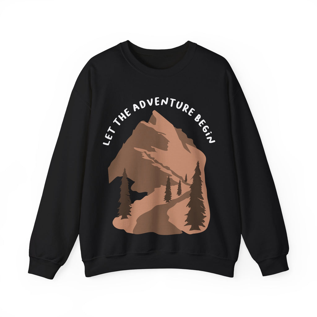 Let the Adventure Begin | Crewneck Sweatshirt