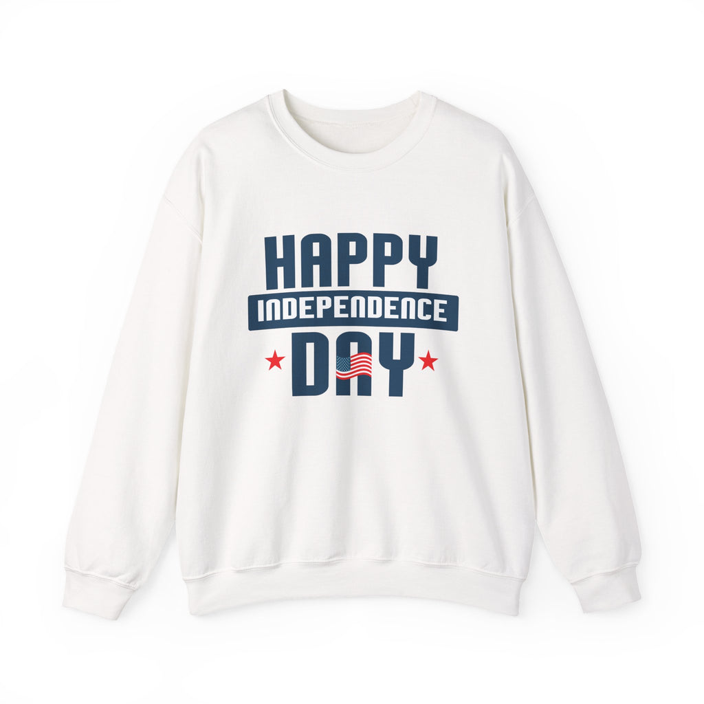 Happy Independence Day Blue | Crewneck Sweatshirt