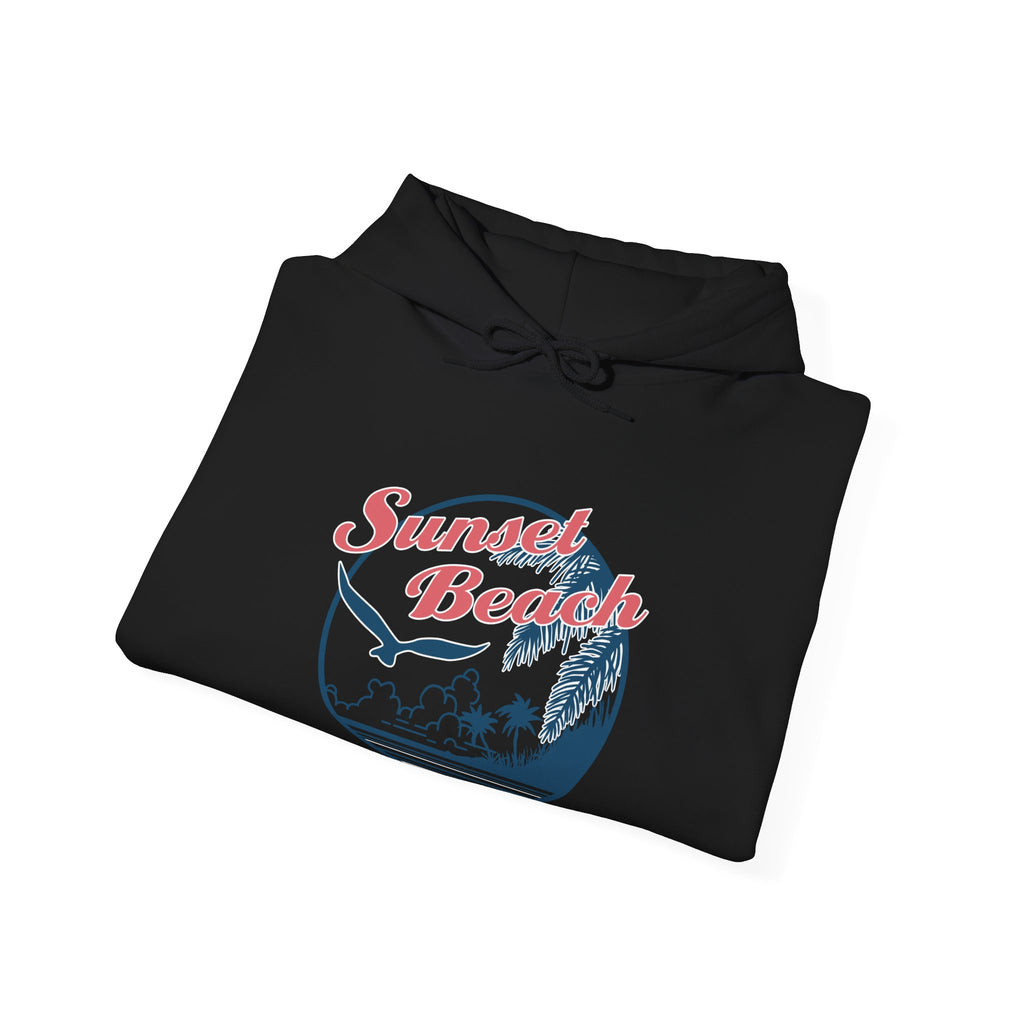 Sunset Beach, Birds and Ocean | Hoodie