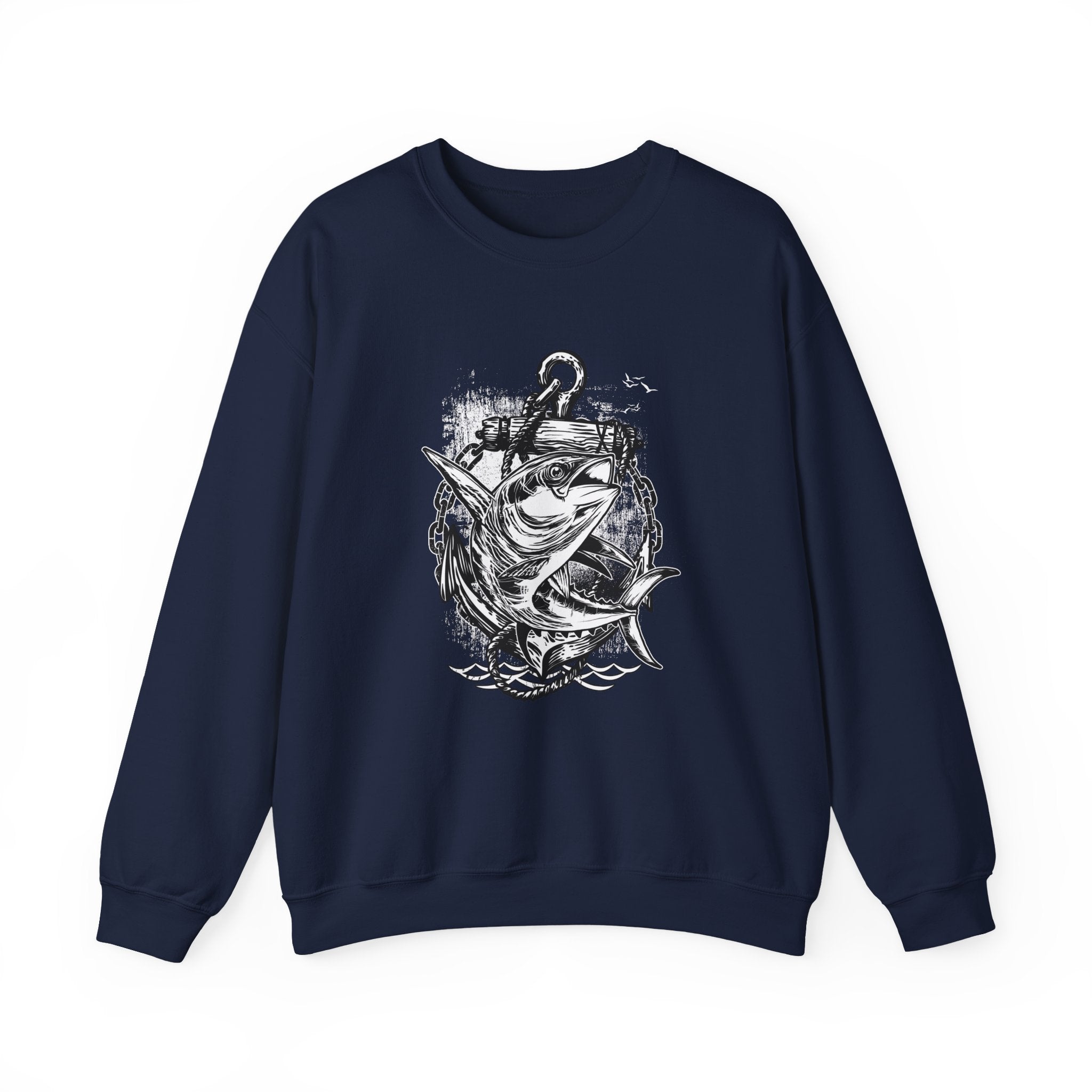 Fish and Anchor | Crewneck Sweatshirt