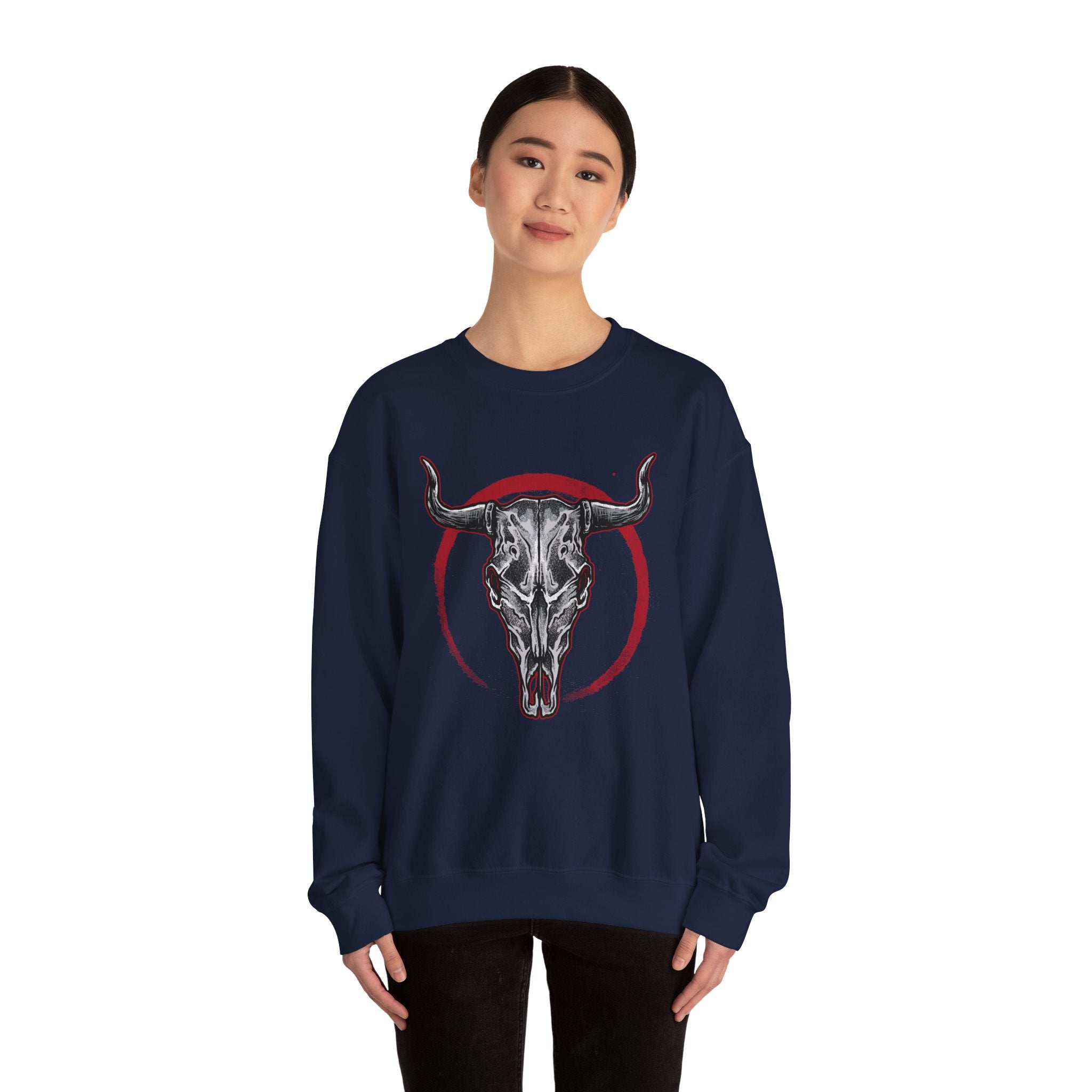 Bull Skull | Crewneck Sweatshirt