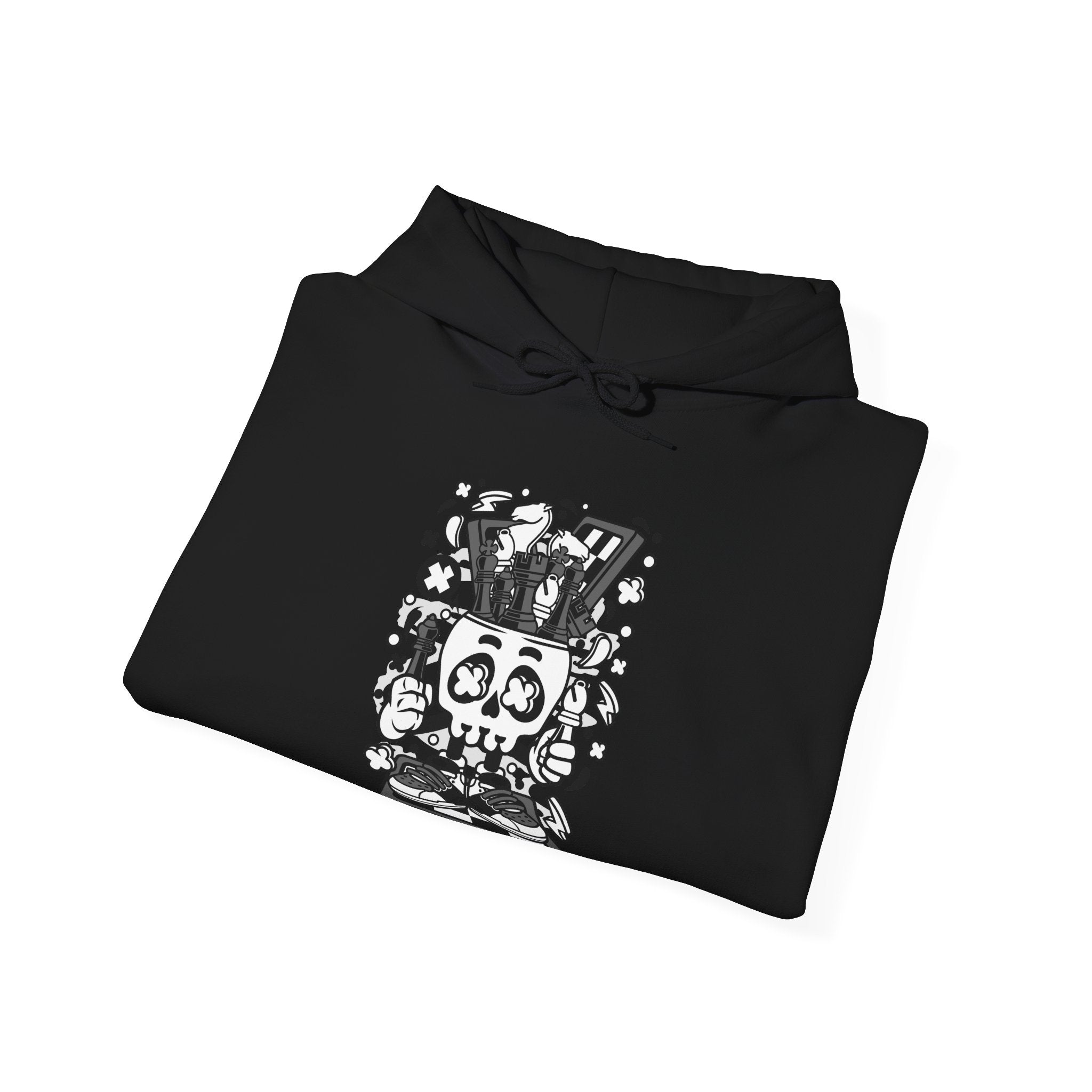 Chess Skull Head | Hoodie