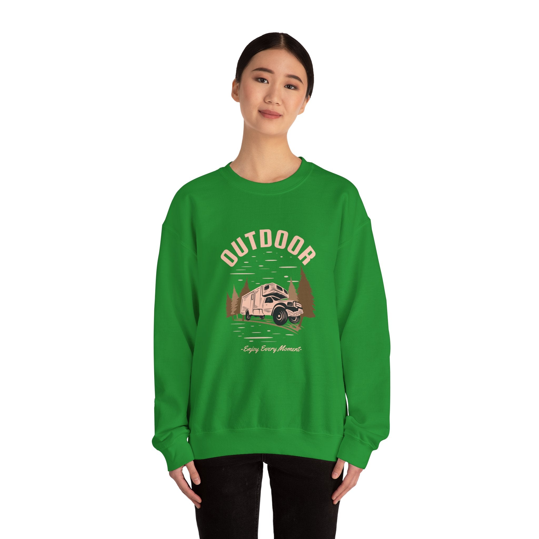 Outdoor: Enjoy Every Moment | Crewneck Sweatshirt