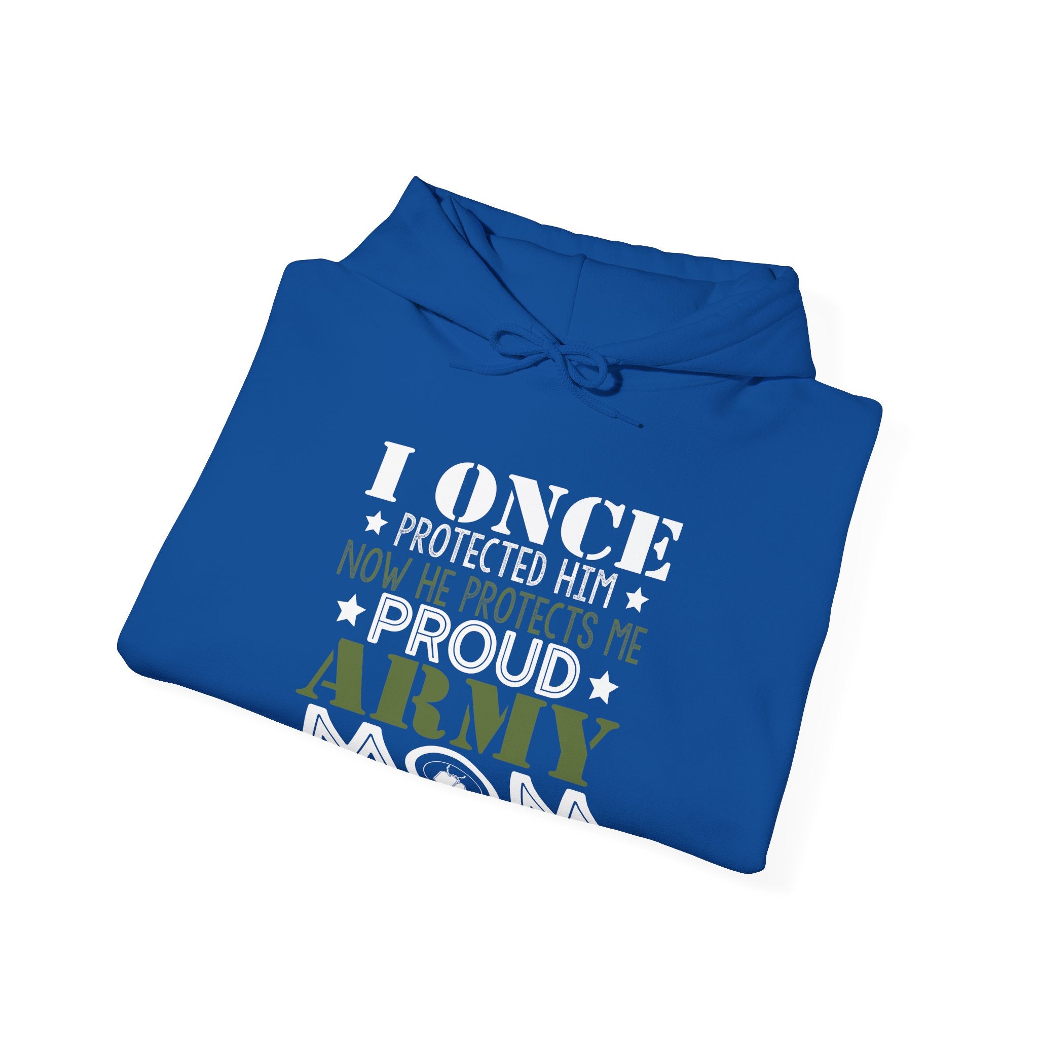 I Once Protected Him, Now He Protects Me. Proud Army Mom | Hoodie