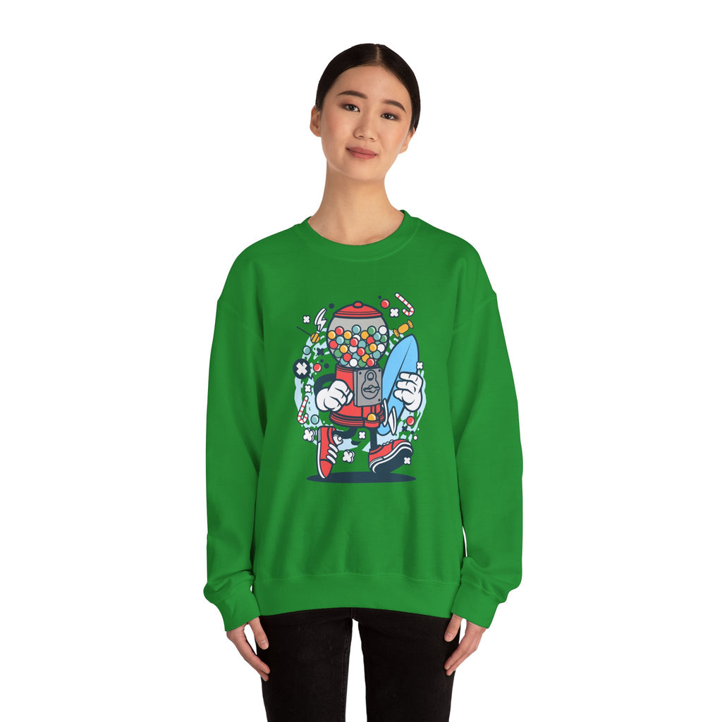 Candy Machine Surfer | Crewneck Sweatshirt