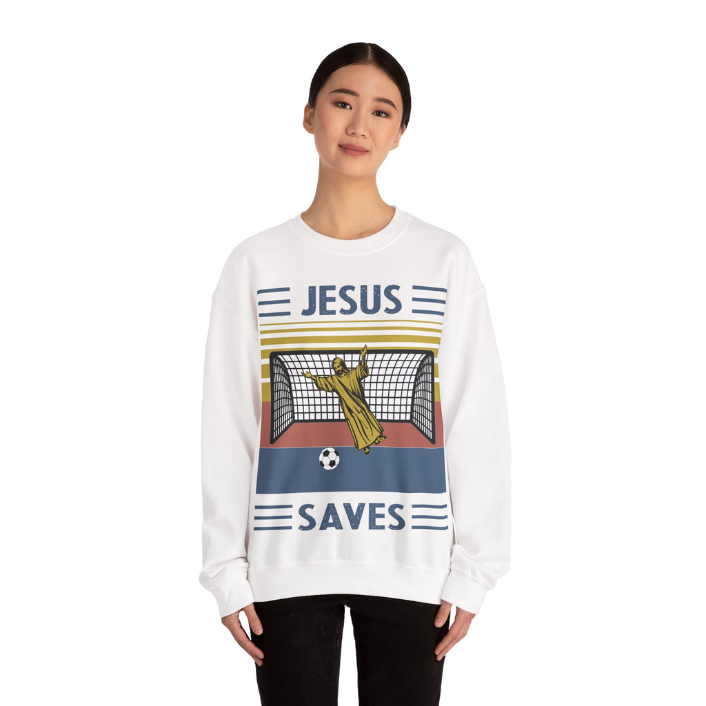 Jesus Saves | Crewneck Sweatshirt