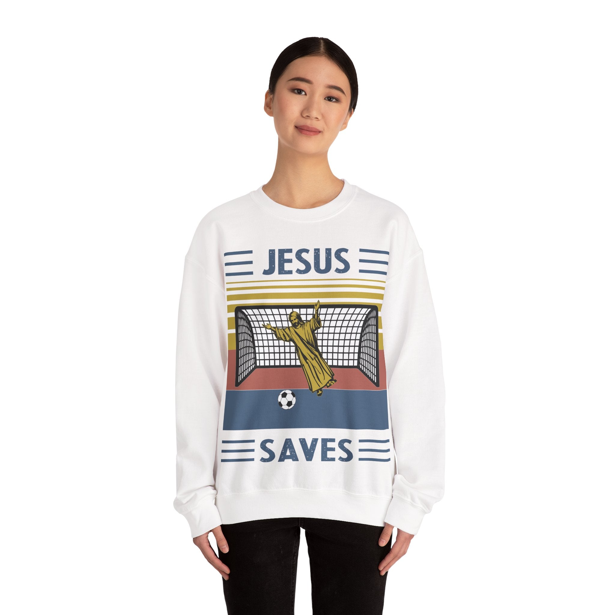 Jesus Saves | Crewneck Sweatshirt