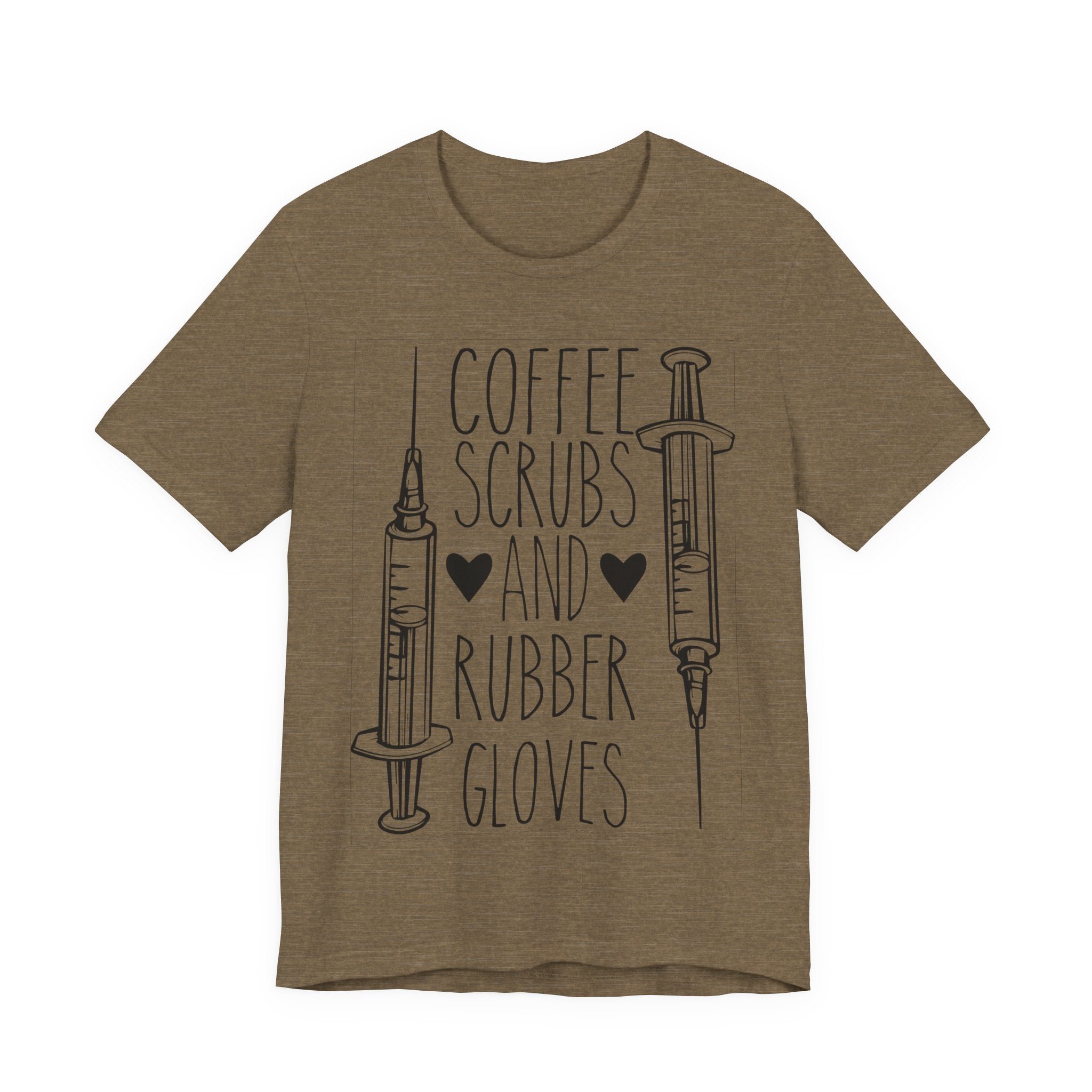 Coffee, Scrubs, and Rubber Gloves | Tee