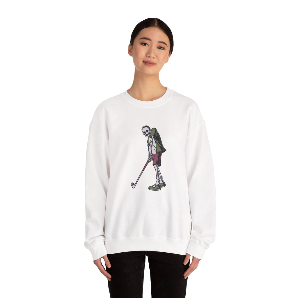 Skeleton Golfer | Crewneck Sweatshirt