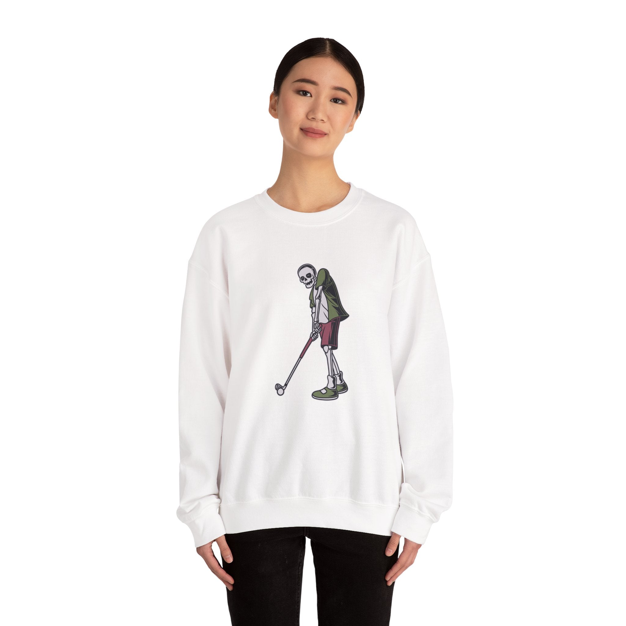 Skeleton Golfer | Crewneck Sweatshirt