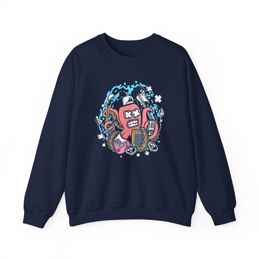 Rock Octopus | Crewneck Sweatshirt