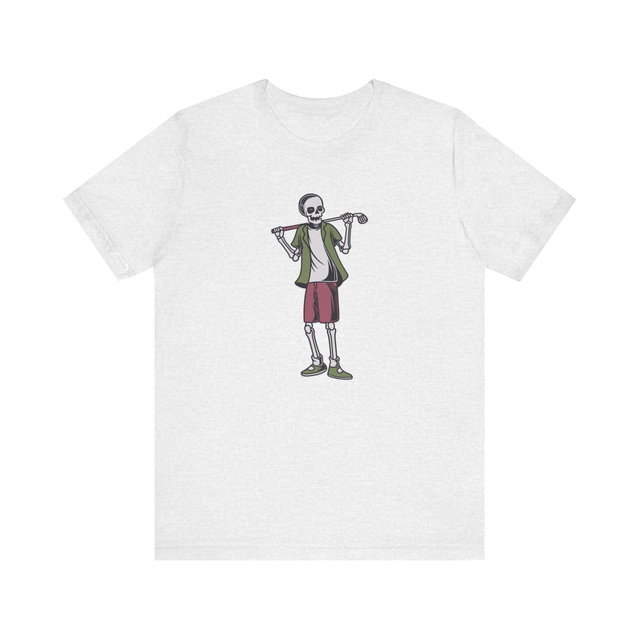 Standing Skeleton Golfer | Tee