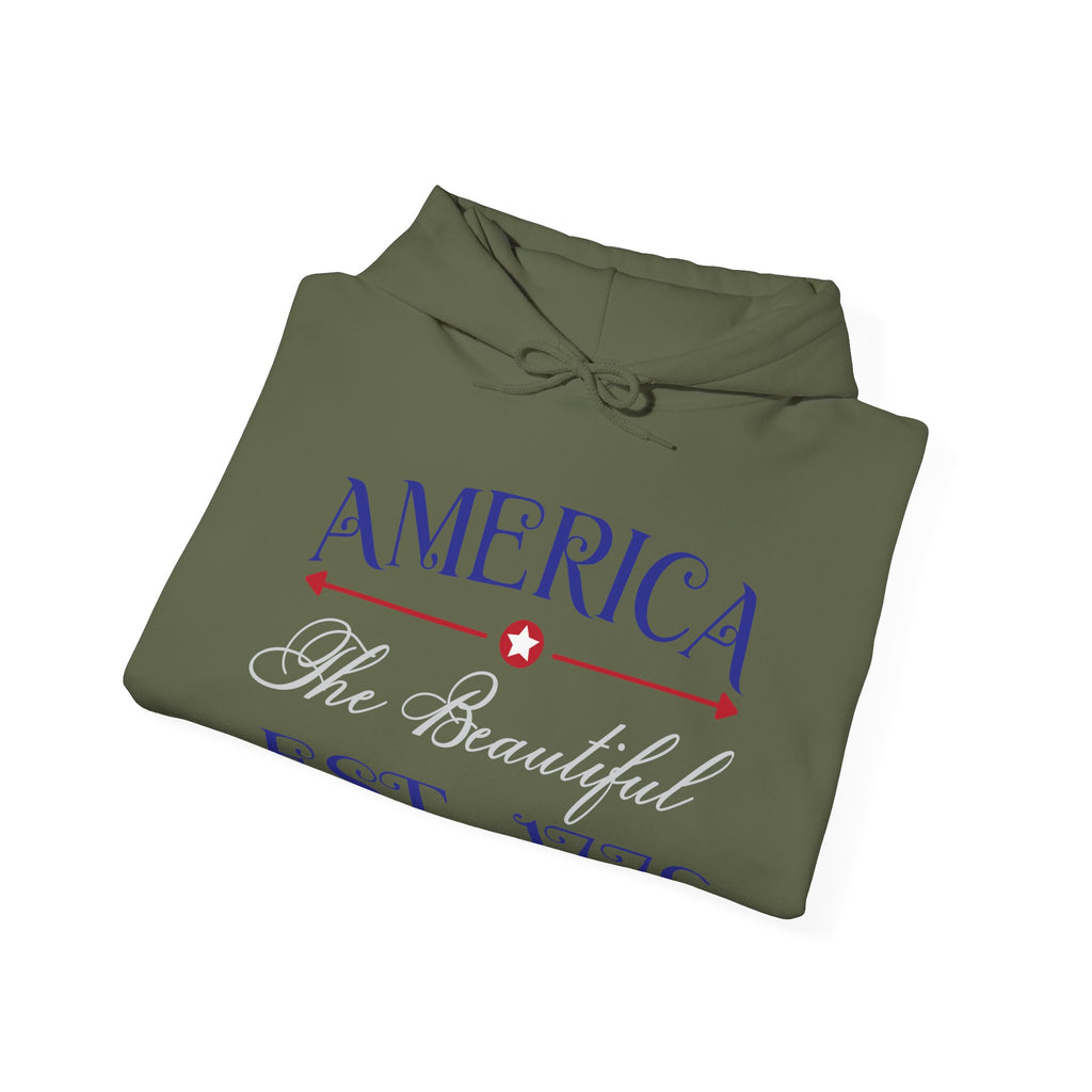 America the Beautiful, Est. 1776 | Hoodie