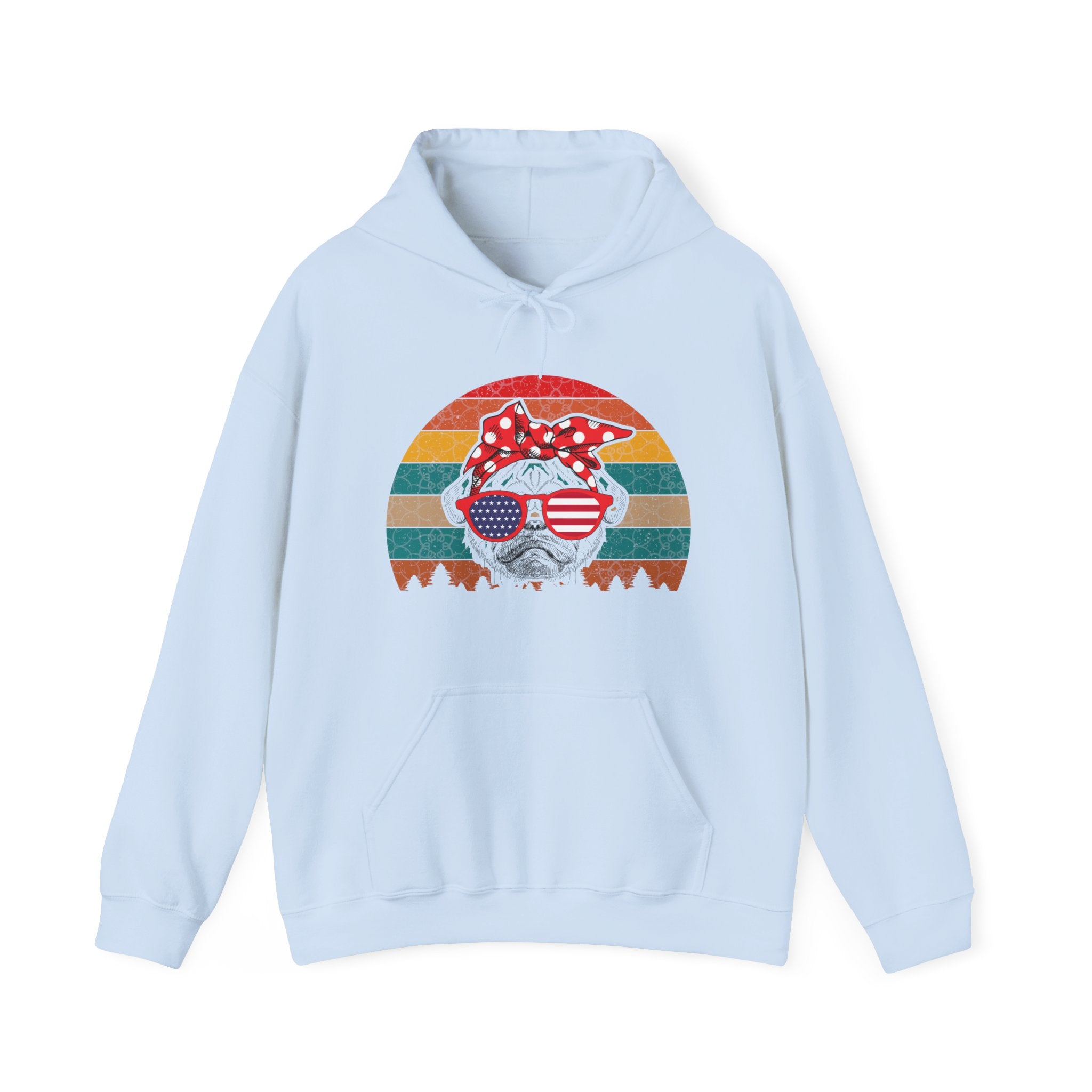 Girl American Pug | Hoodie
