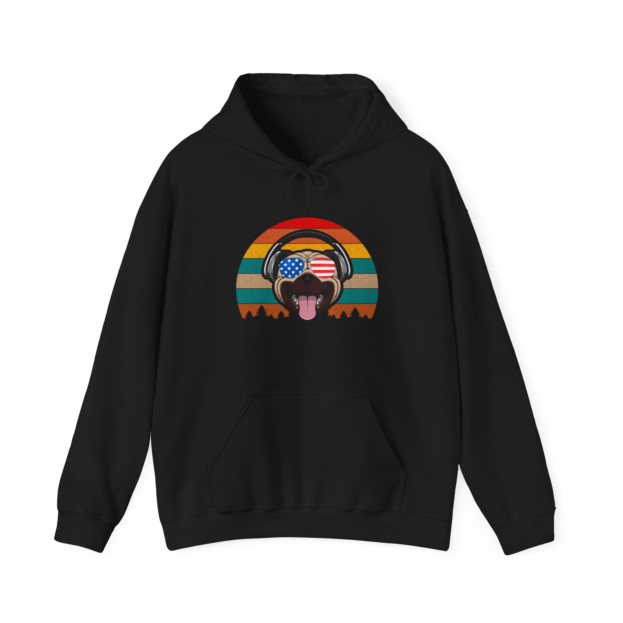 Happy American Pug | Hoodie
