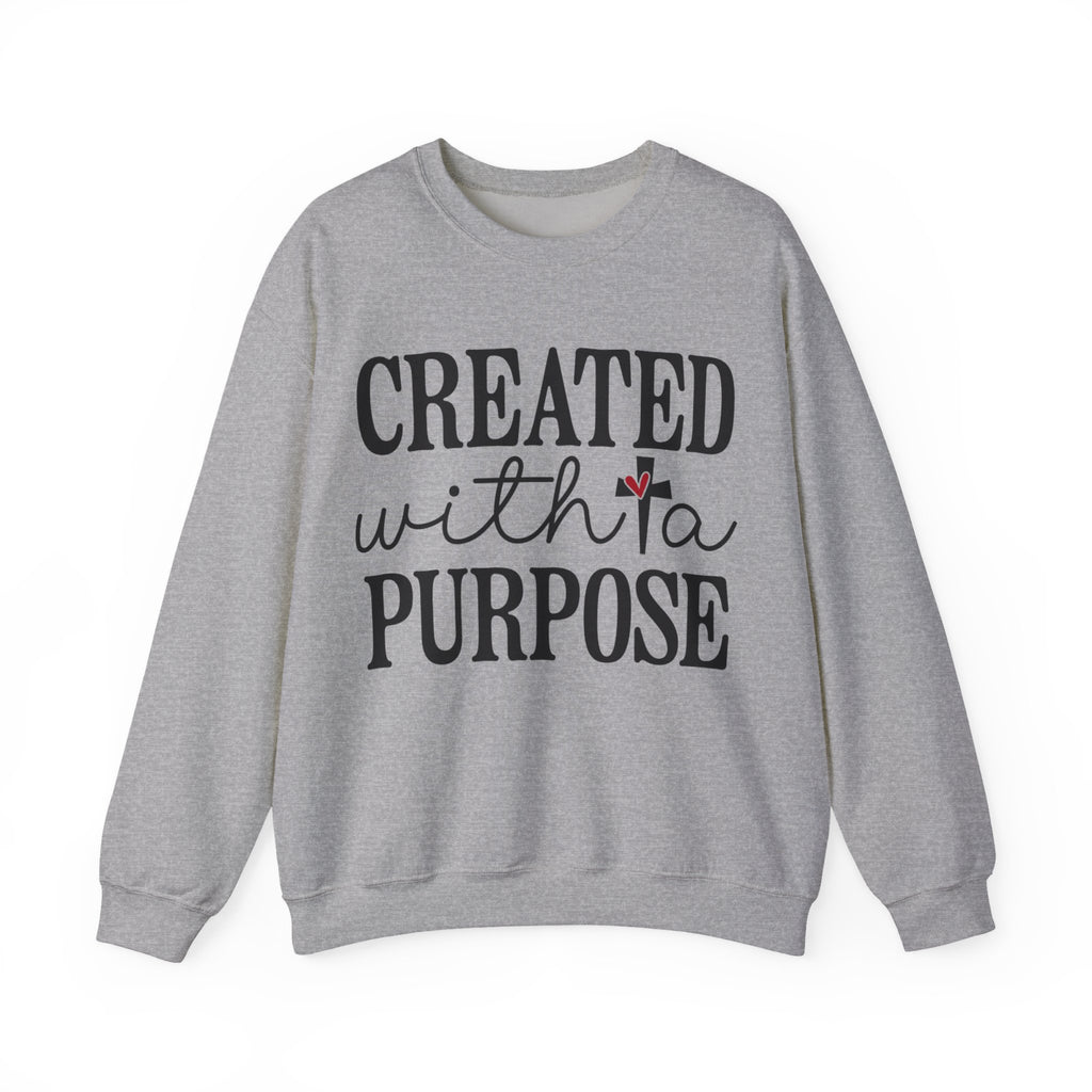 Created With a Purpose | Crewneck Sweatshirt