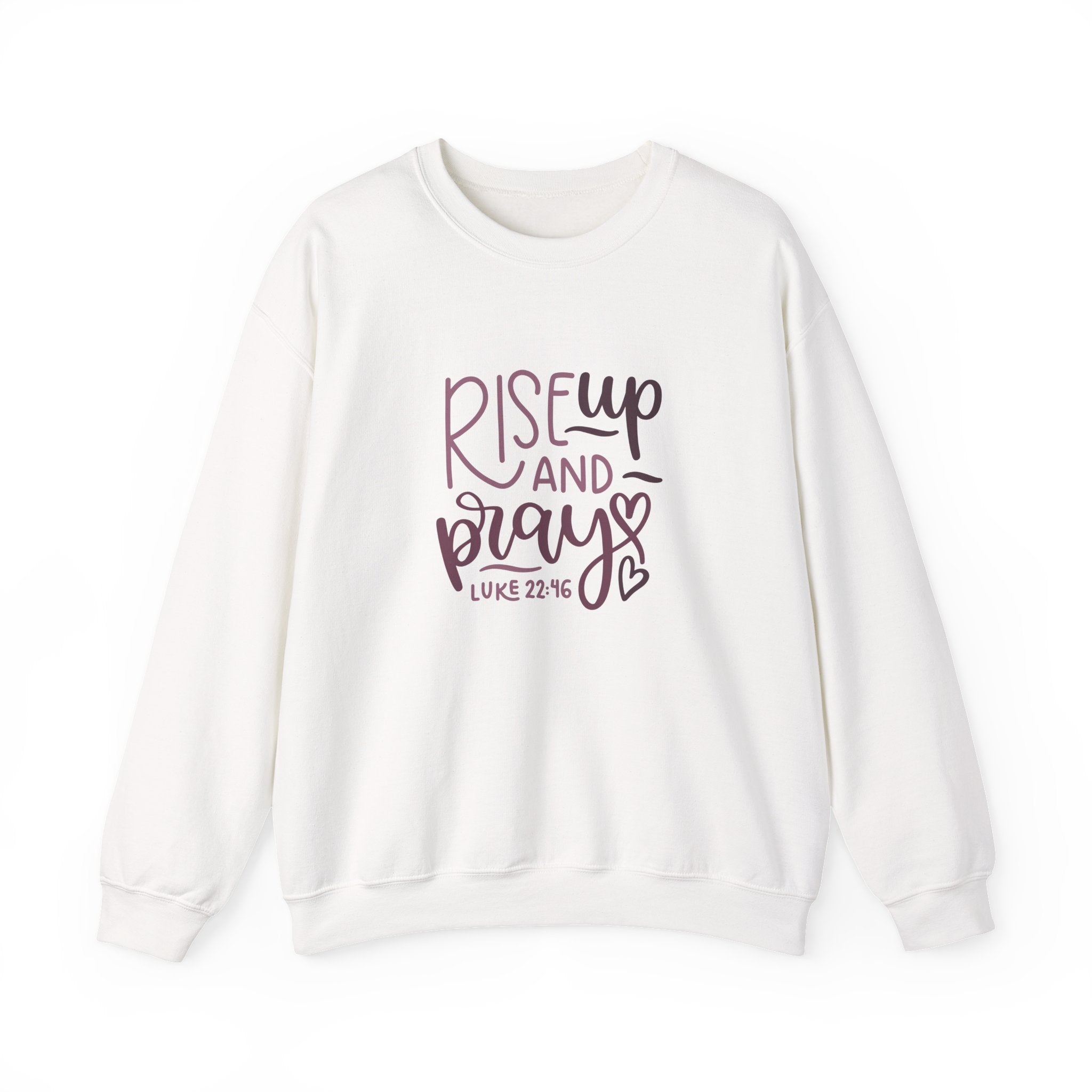 Rise Up and Pray, Luke 22:46 | Crewneck Sweatshirt