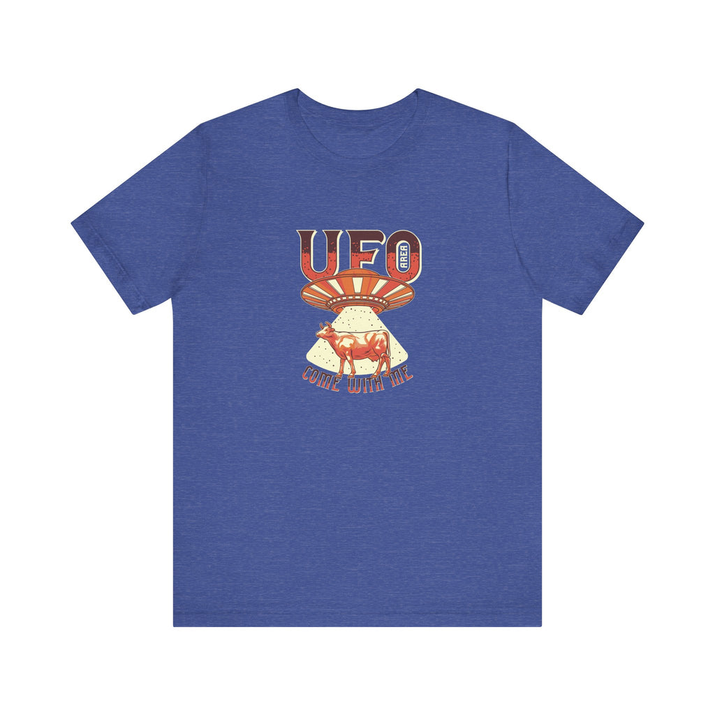 UFO Come With Me Cow | Tee
