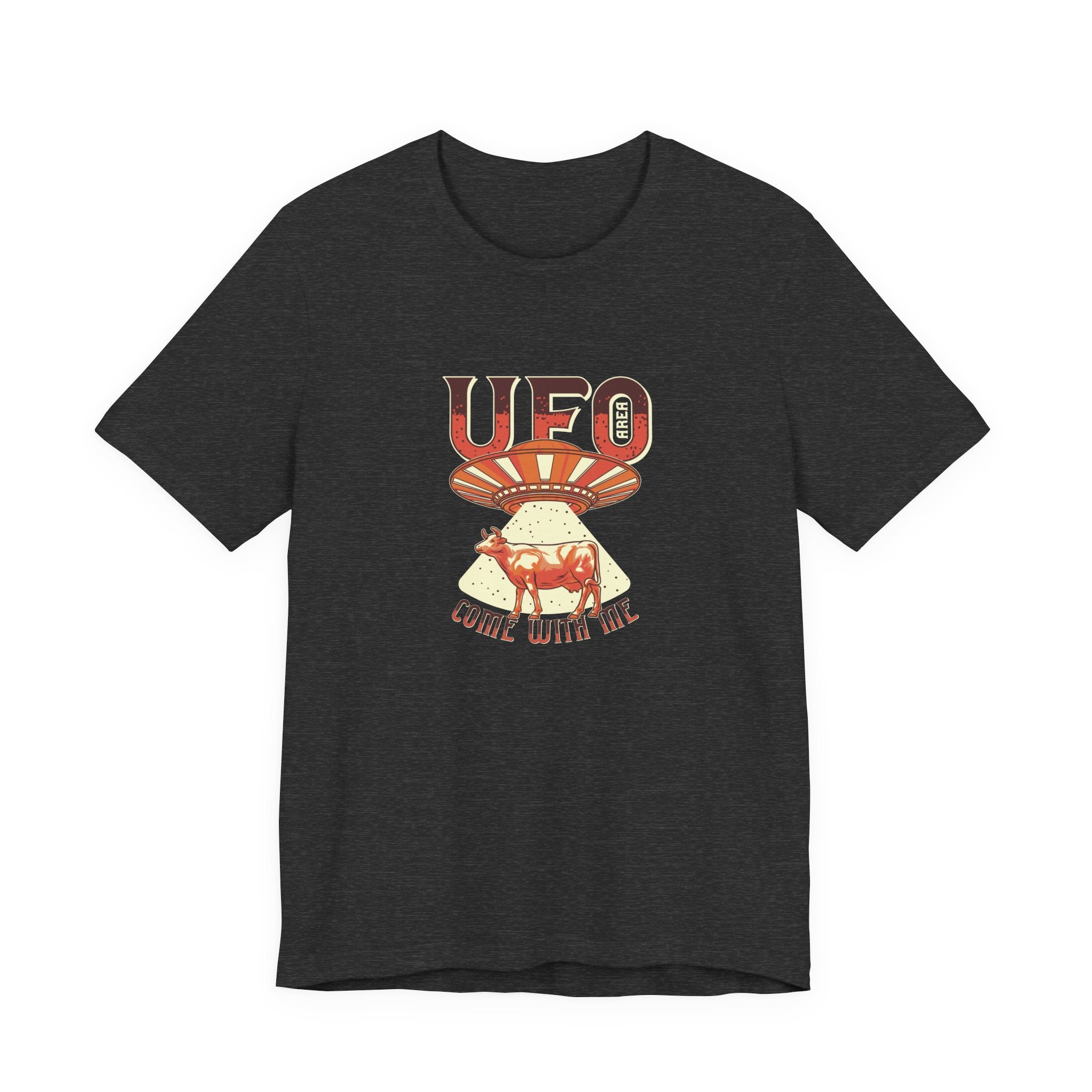 UFO Come With Me Cow | Tee