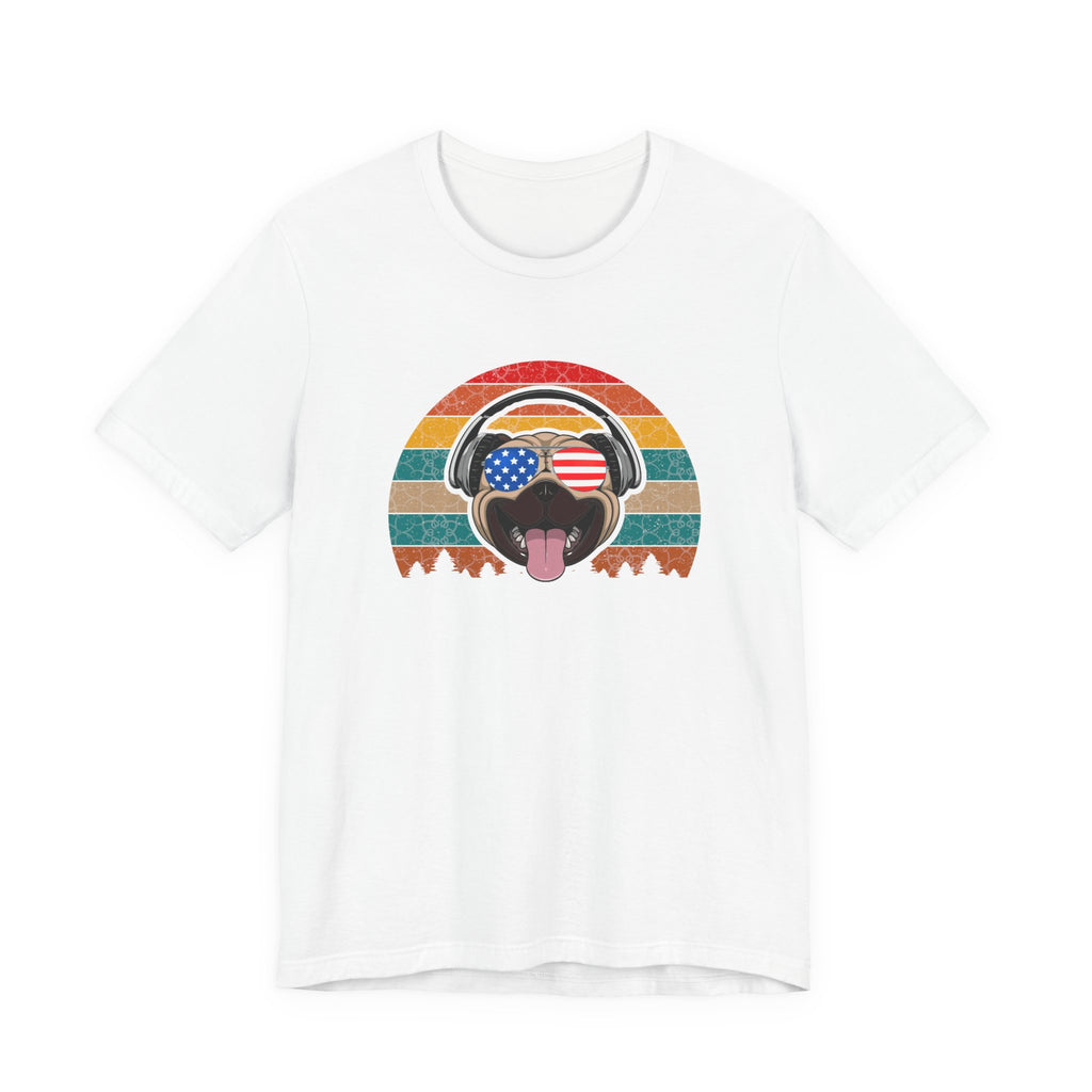Happy American Pug | Tee