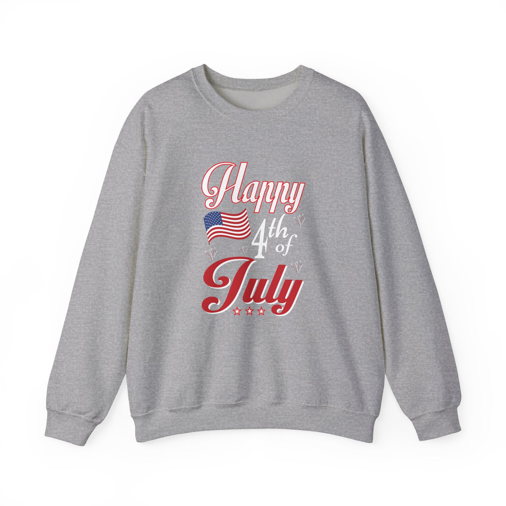 Happy 4th of July Fireworks | Crewneck Sweatshirt