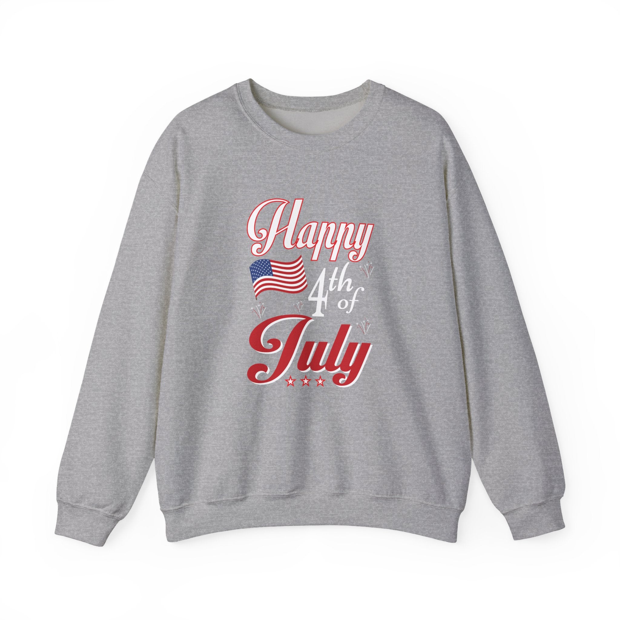 Happy 4th of July Fireworks | Crewneck Sweatshirt