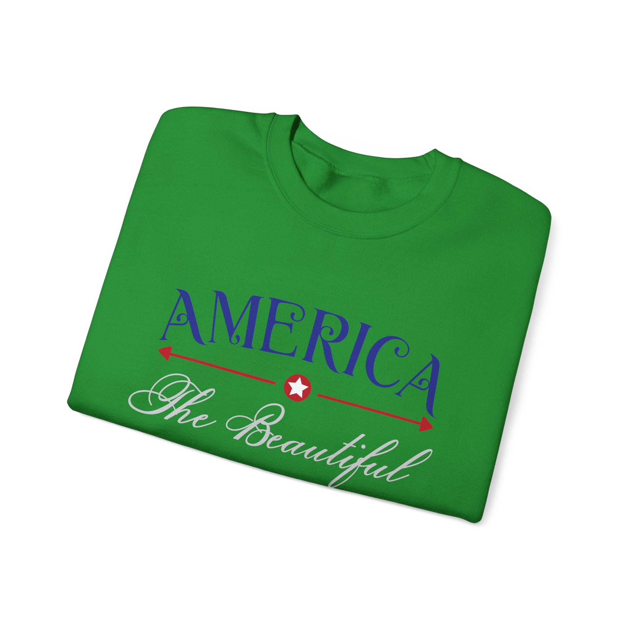 America the Beautiful, Est. 1776 | Crewneck Sweatshirt