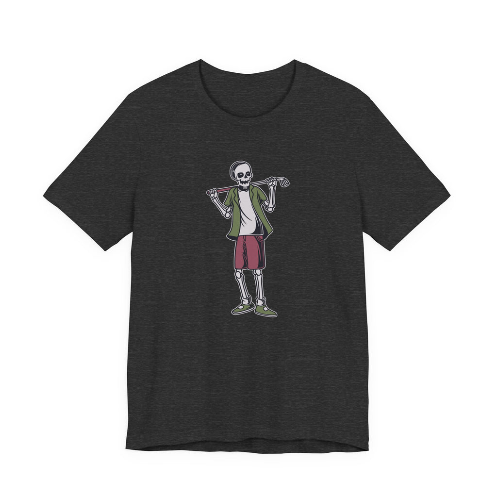 Standing Skeleton Golfer | Tee