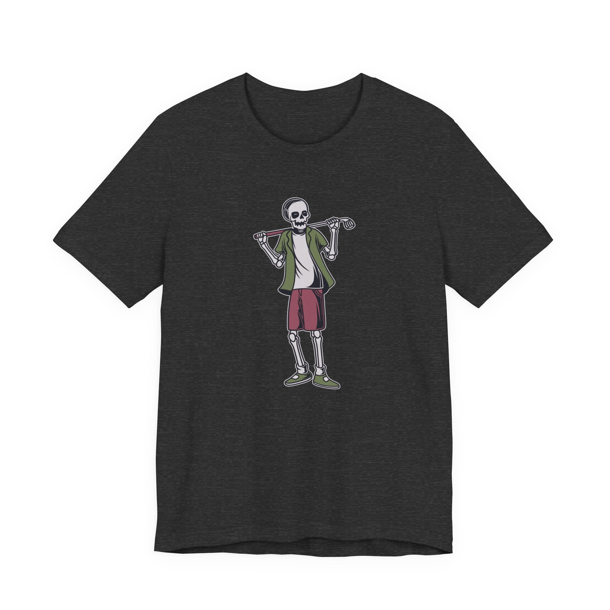 Standing Skeleton Golfer | Tee
