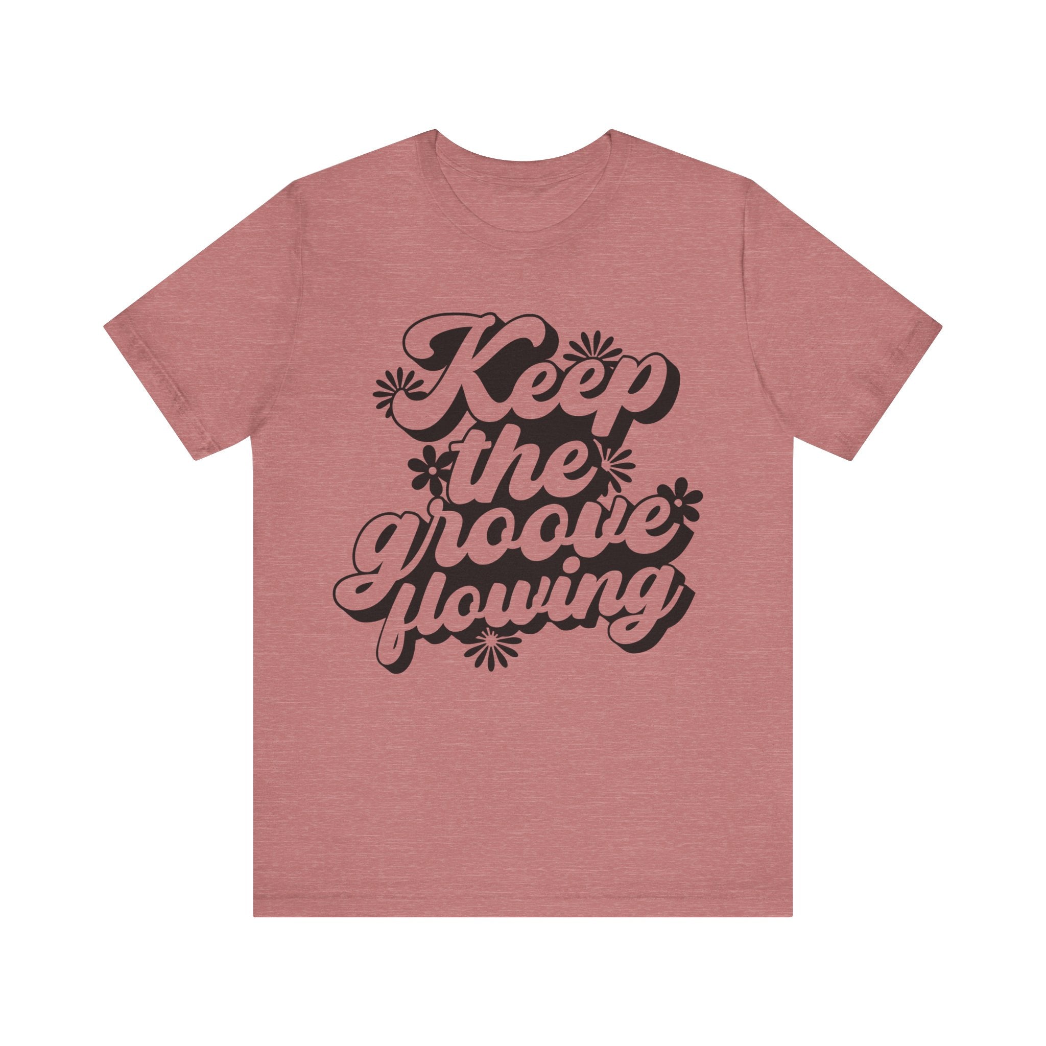 Keep the Groove Flowing Flowers | Tee
