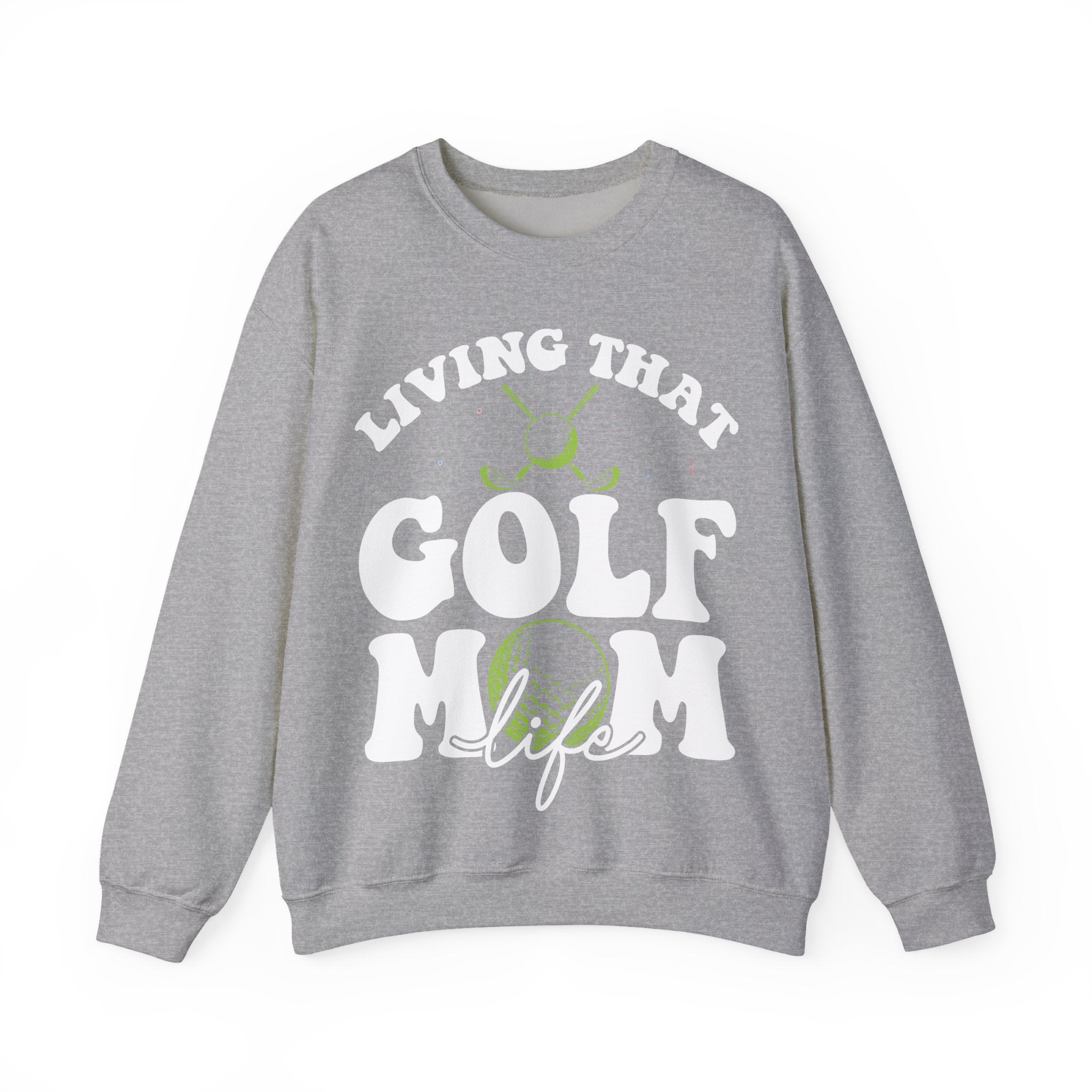 Living That Golf Mom Life | Crewneck Sweatshirt