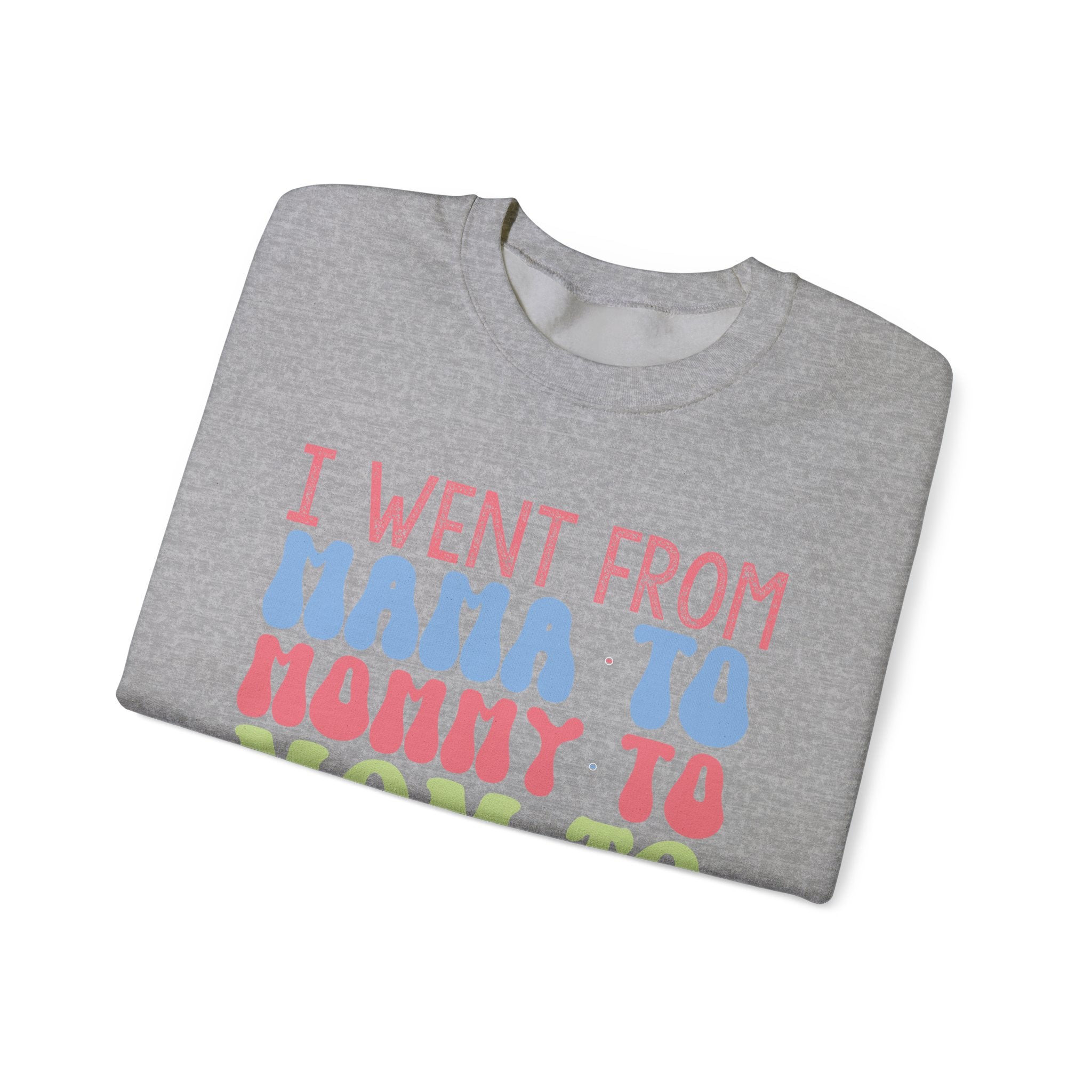 I Went From Mama to Mommy to Mom to Bruh | Crewneck Sweatshirt