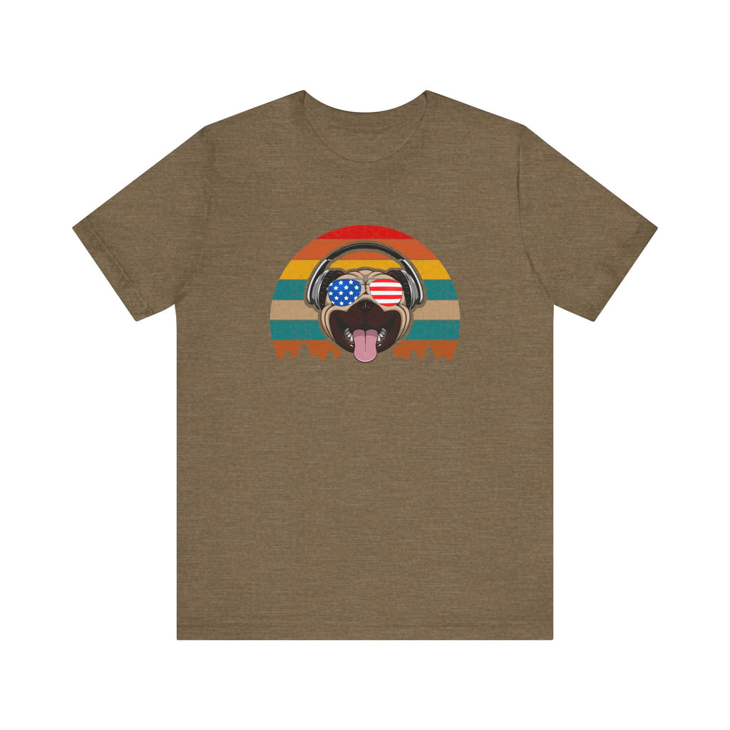 Happy American Pug | Tee