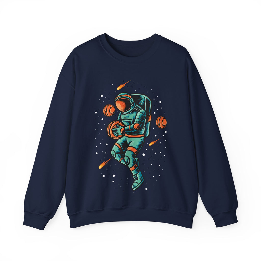 Astronaut Basketball Player | Crewneck Sweatshirt