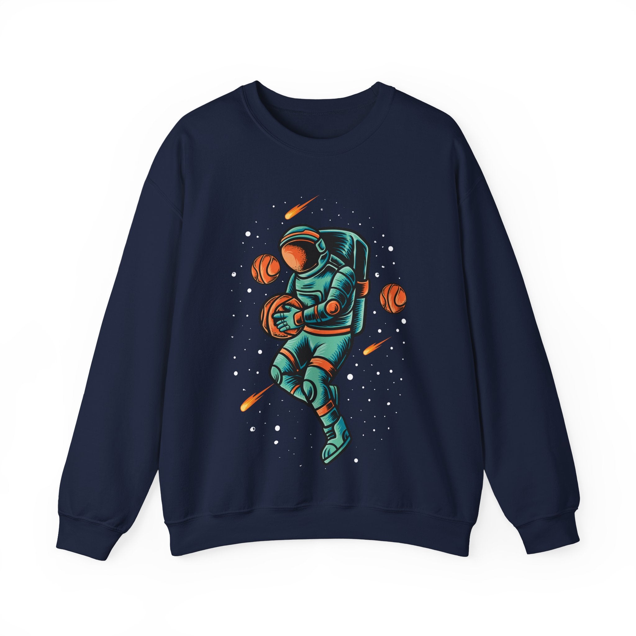 Astronaut Basketball Player | Crewneck Sweatshirt